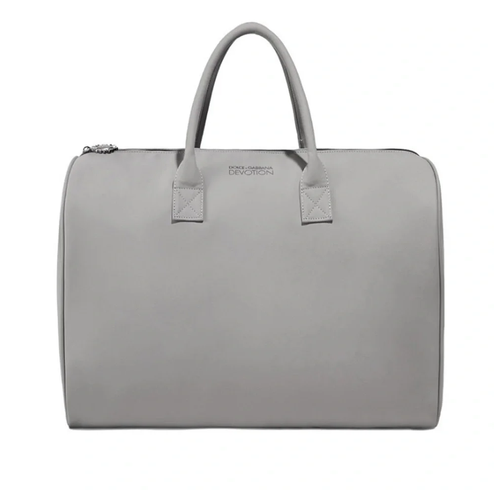 Dolce & Gabbana | Bags | Dolce Gabbana Gray Devotion Duffel Bag